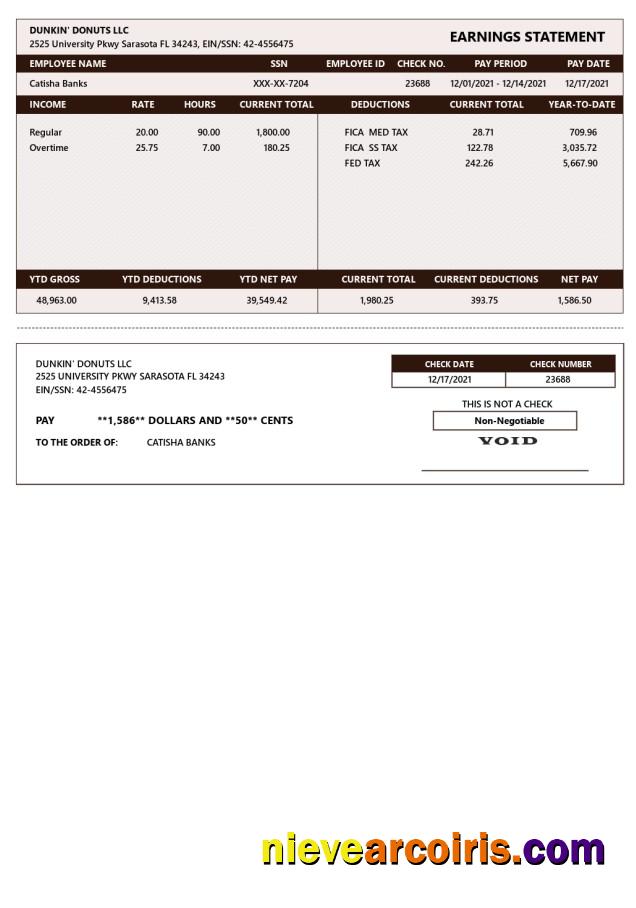 Dunkin' Donuts LLC Playstub